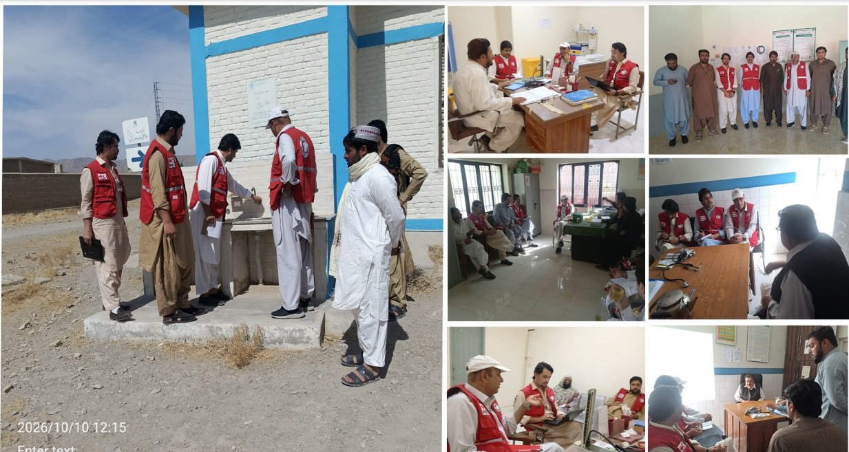 ہلالِ احمر بلوچستان کے وفد کا پشین اور قلعہ عبداللہ کے دورافتادہ علاقوں کا دورہ